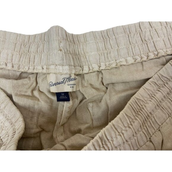 Universal Thread NWT linen Shorts With Pockets. Sz 3X - Picture 4 of 4